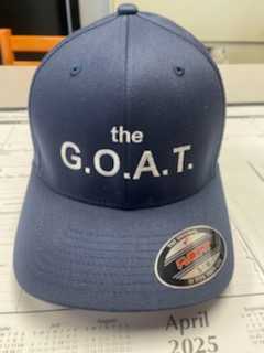 "G.O.A.T." Embroidered Hat