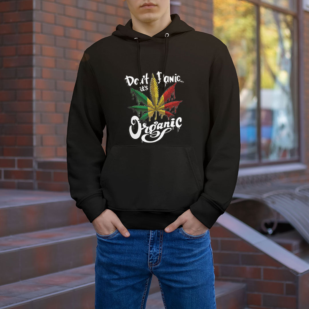 "Don't Panic, It's Organic" Hoodie