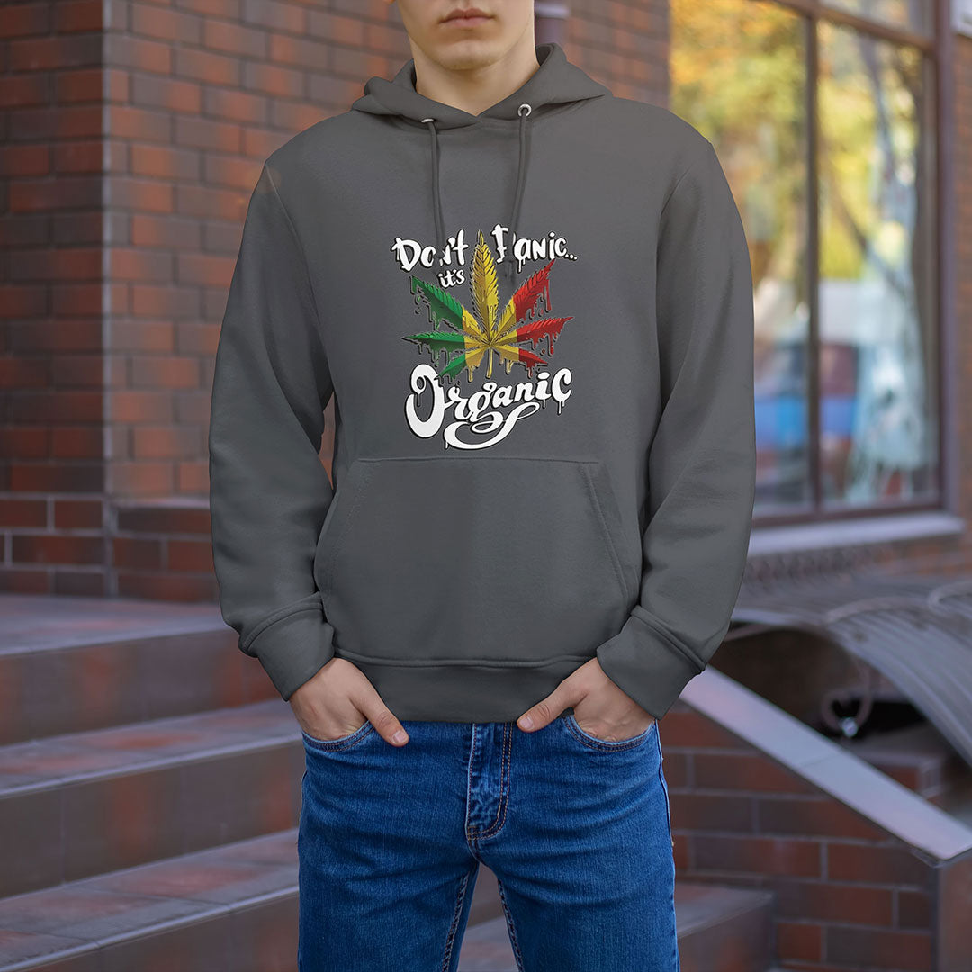 "Don't Panic, It's Organic" Hoodie