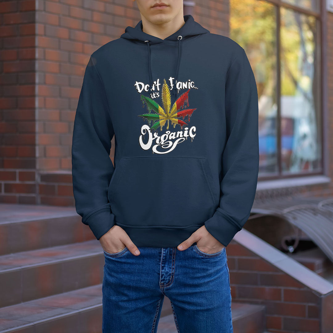 "Don't Panic, It's Organic" Hoodie