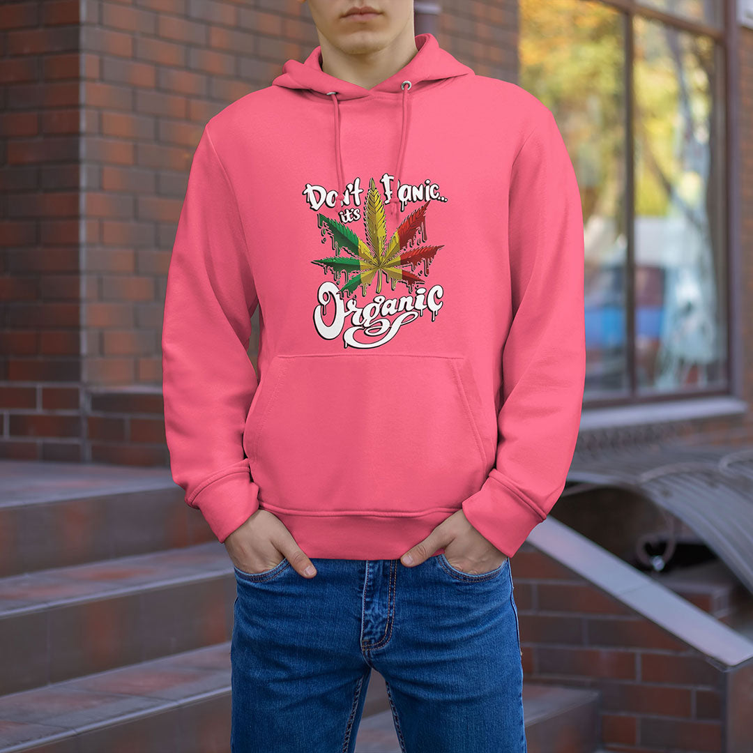 "Don't Panic, It's Organic" Hoodie