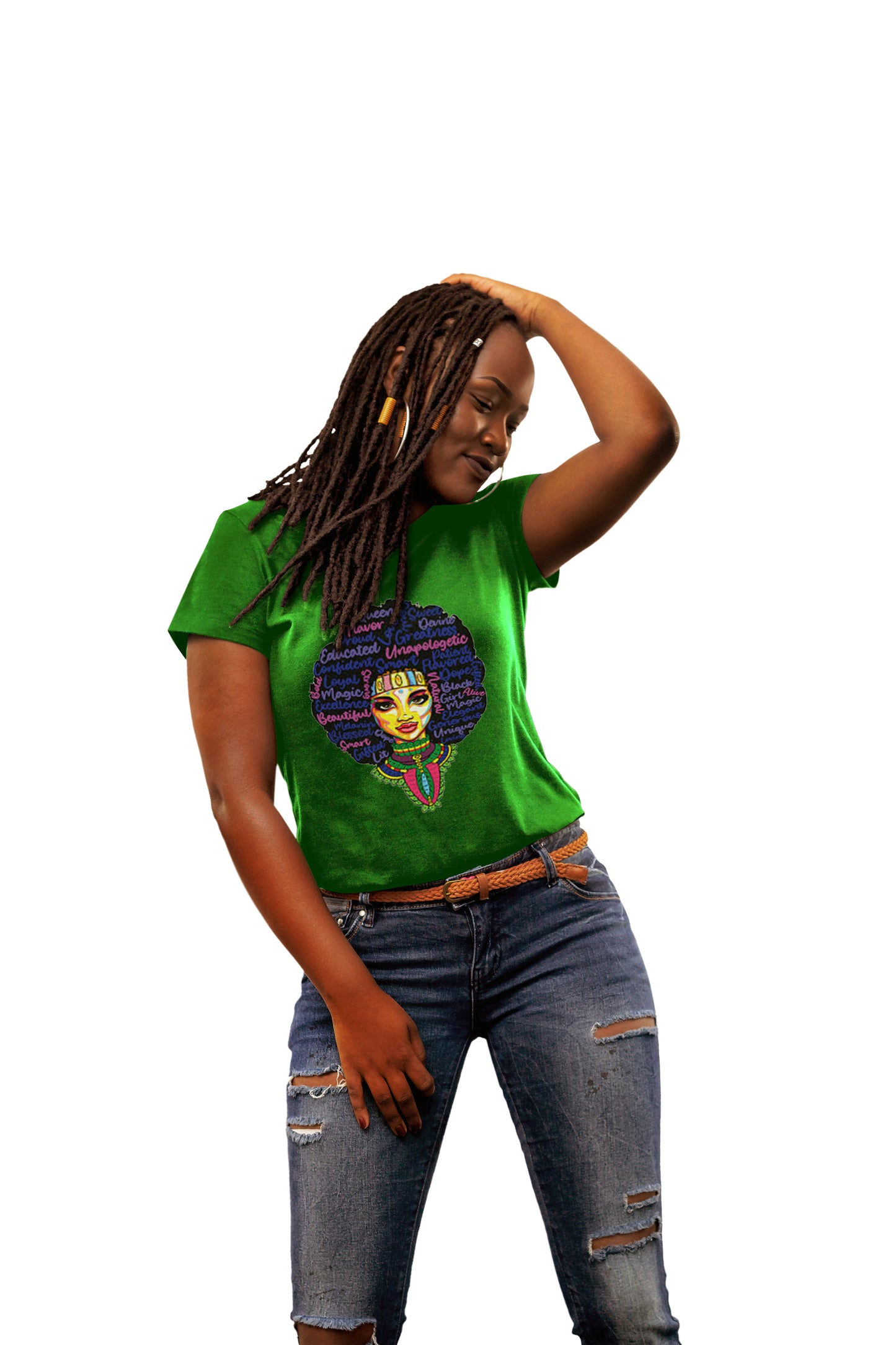 Black Women Empowerment (Words of Strength) T-shirt