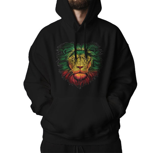 Regal Lion Art Hoodie