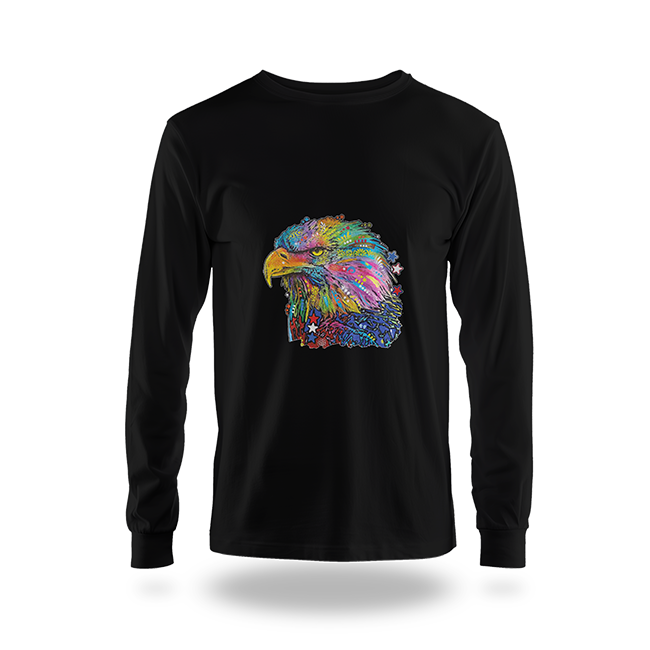 Colorful Majestic Bald Eagle T-shirt