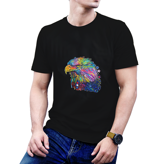 Colorful Majestic Bald Eagle T-shirt