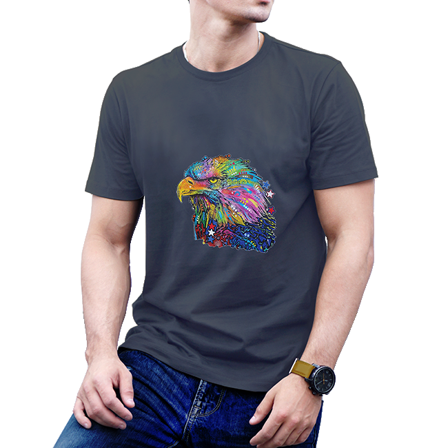 Colorful Majestic Bald Eagle T-shirt