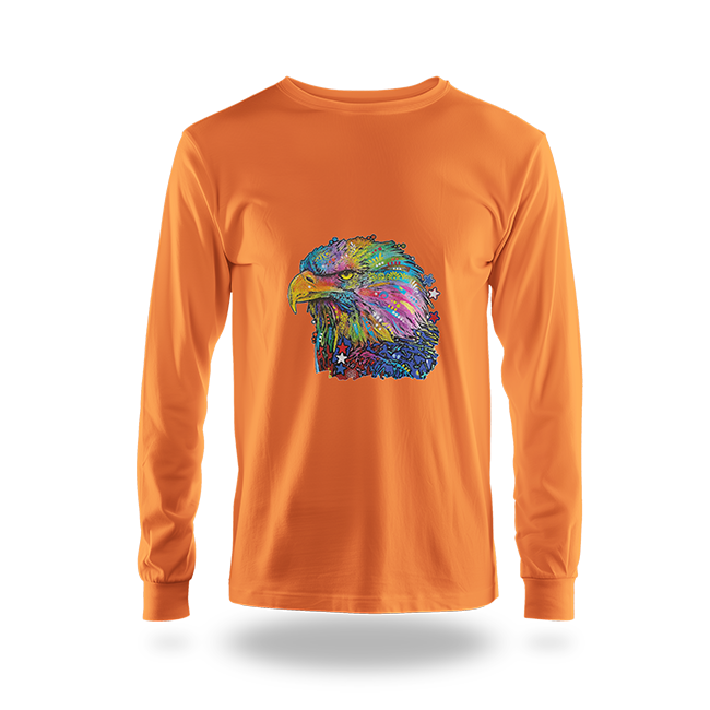 Colorful Majestic Bald Eagle T-shirt