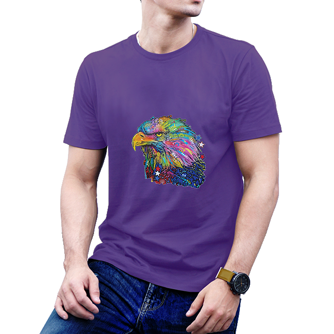 Colorful Majestic Bald Eagle T-shirt