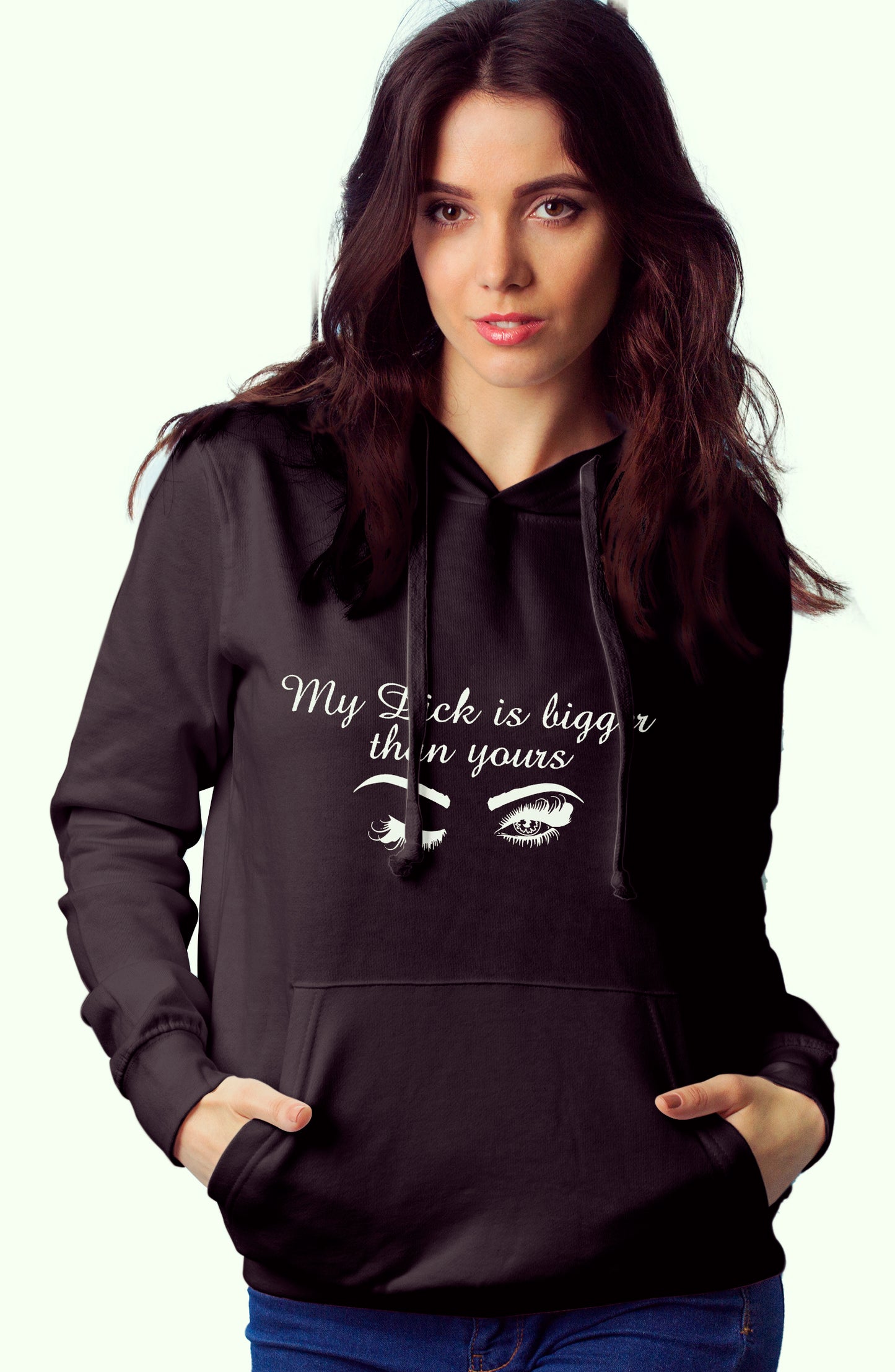 "My D*ck is Bigger Than Yours" Hoodie