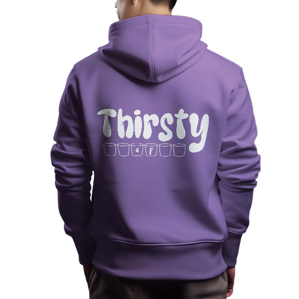 Thirsty AF Hoodie - Back Design